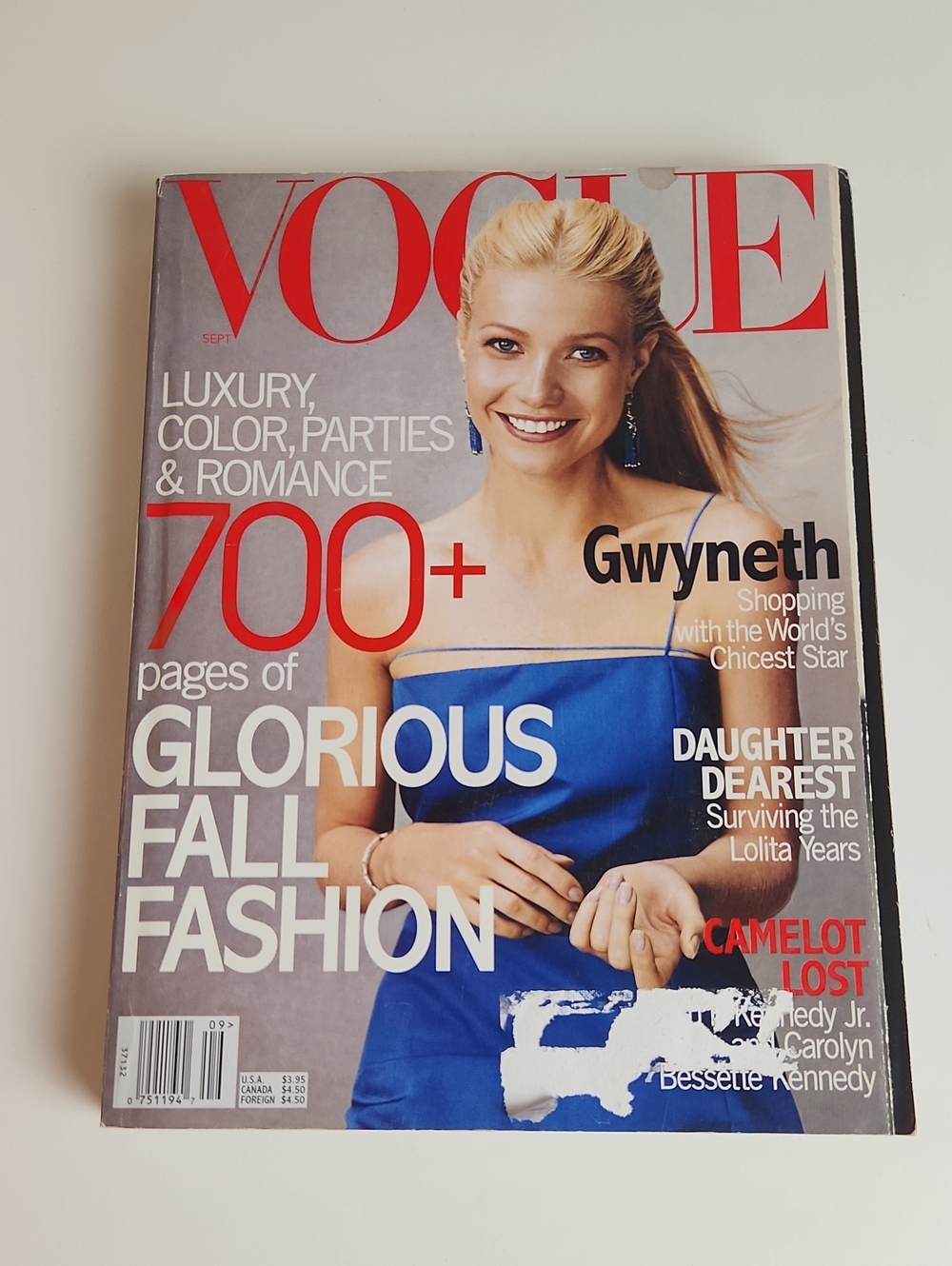 Vintage 1999 September Issue Vogue